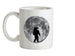 Astronaut On The Moon Ceramic Mug