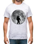 Astronaut On The Moon Mens T-Shirt