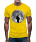 Astronaut On The Moon Mens T-Shirt