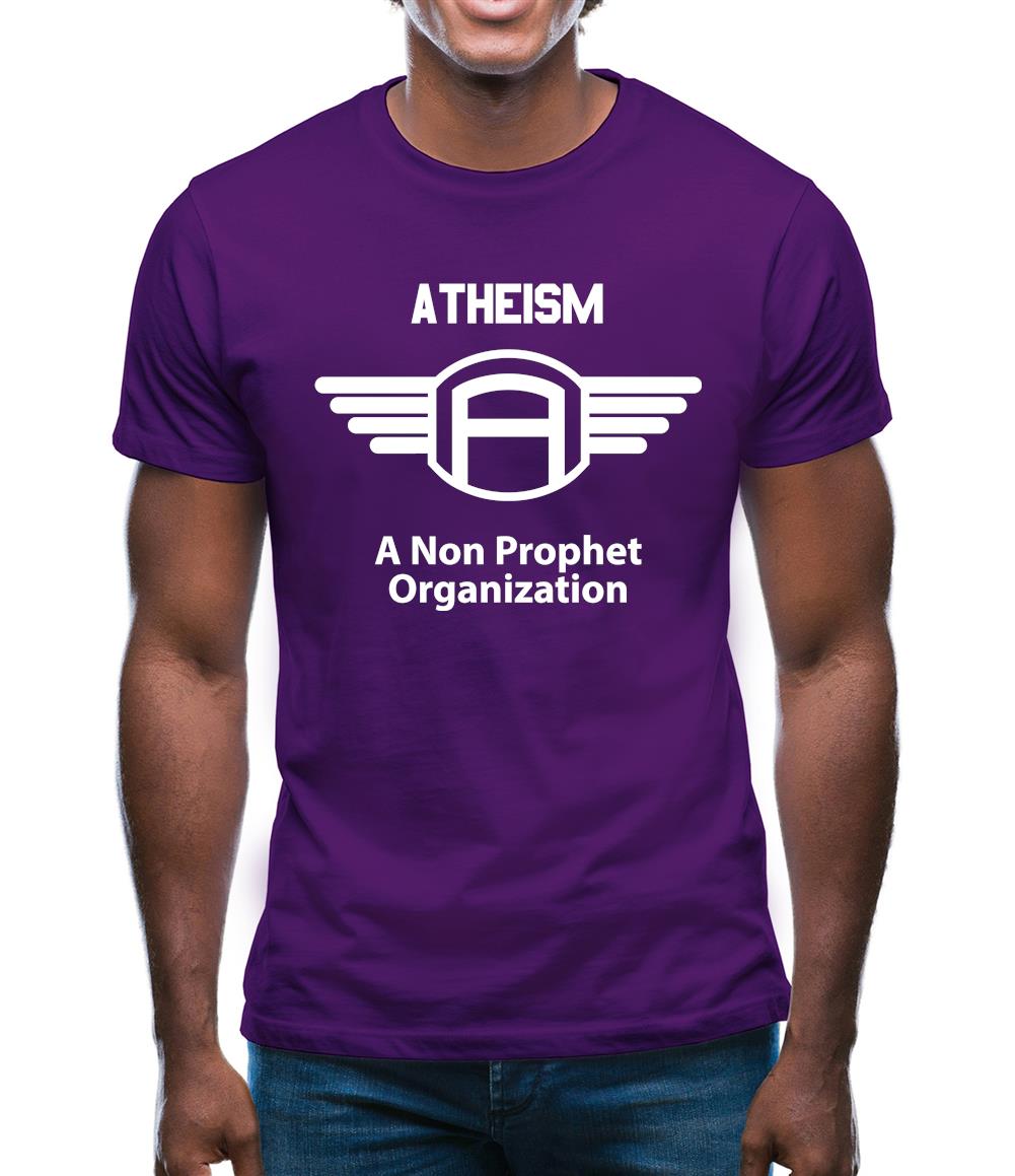 Atheism A Non Prophet Organisation Mens T-Shirt