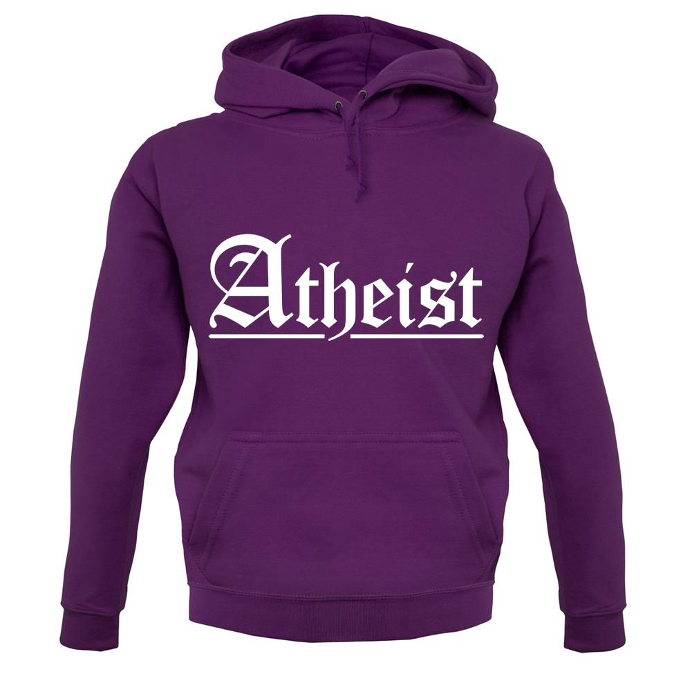Atheist unisex hoodie