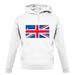 Australian Union Jack Flag unisex hoodie