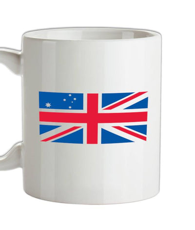 Australian Union Jack Flag Ceramic Mug