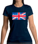 Australian Union Jack Flag Womens T-Shirt