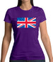 Australian Union Jack Flag Womens T-Shirt