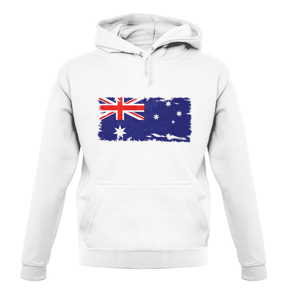 Australia Grunge Style Flag unisex hoodie
