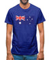 Australia Grunge Style Flag Mens T-Shirt