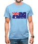 Australia Grunge Style Flag Mens T-Shirt