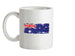 Australia Grunge Style Flag Ceramic Mug