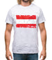 Austria  Grunge Style Flag Mens T-Shirt