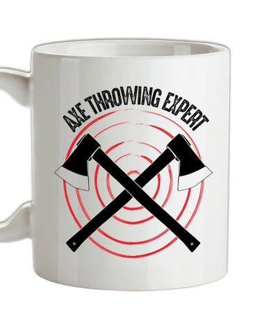 Axe Throwing Expert Ceramic Mug