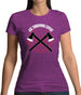 Axe Throwing Expert Womens T-Shirt