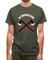 Axe Throwing Expert Mens T-Shirt