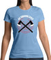 Axe Throwing Expert Womens T-Shirt