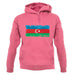 Azerbaijan Grunge Style Flag unisex hoodie