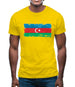 Azerbaijan Grunge Style Flag Mens T-Shirt