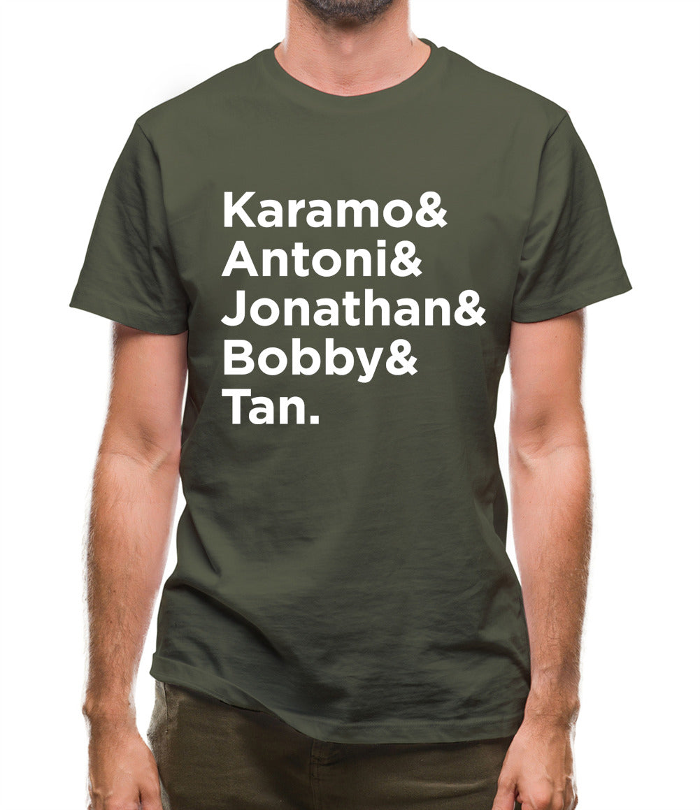 Queer Eye Name List Mens T-Shirt