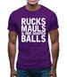 Ruck, Mauls And Odd Shaped Balls Mens T-Shirt