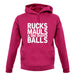 Ruck, Mauls And Odd Shaped Balls Unisex Hoodie