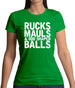 Ruck, Mauls And Odd Shaped Balls Womens T-Shirt