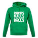 Ruck, Mauls And Odd Shaped Balls Unisex Hoodie