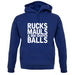 Ruck, Mauls And Odd Shaped Balls Unisex Hoodie