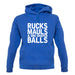 Ruck, Mauls And Odd Shaped Balls Unisex Hoodie