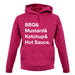 Bbq & Mustart & Ketchup unisex hoodie