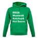 Bbq & Mustart & Ketchup unisex hoodie