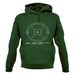 Aussie Rules Ground Diagram Unisex Hoodie