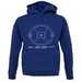 Aussie Rules Ground Diagram Unisex Hoodie