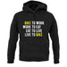 Bike To Work Live To Bike unisex hoodie