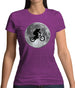 Bmx Moon Womens T-Shirt