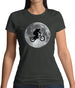 Bmx Moon Womens T-Shirt