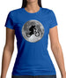 Bmx Moon Womens T-Shirt