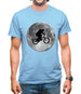 Bmx Moon Mens T-Shirt