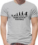 Born To Play Football Mens T-Shirt