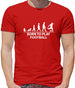 Born To Play Football Mens T-Shirt