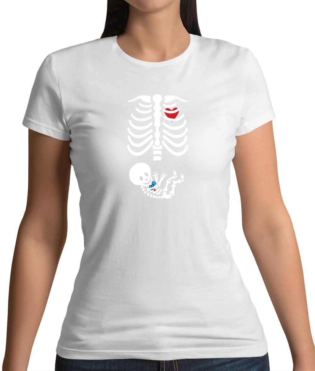 Skeleton Baby Boy Womens T-Shirt