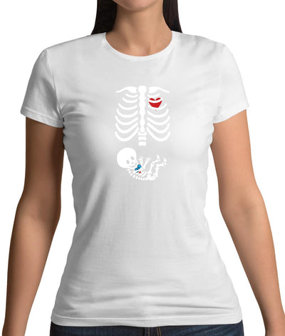 Skeleton Baby Boy Womens T-Shirt