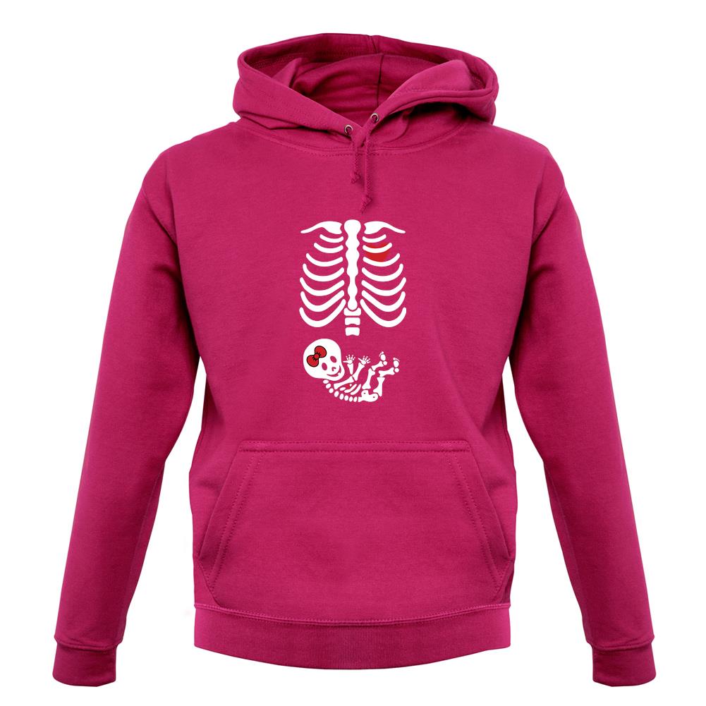Skeleton Baby Girl unisex hoodie