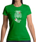 Skeleton Baby Girl Womens T-Shirt