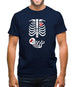 Skeleton Baby Girl Mens T-Shirt
