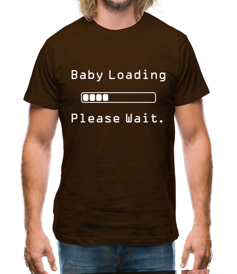 Baby Loading Please Wait Mens T-Shirt