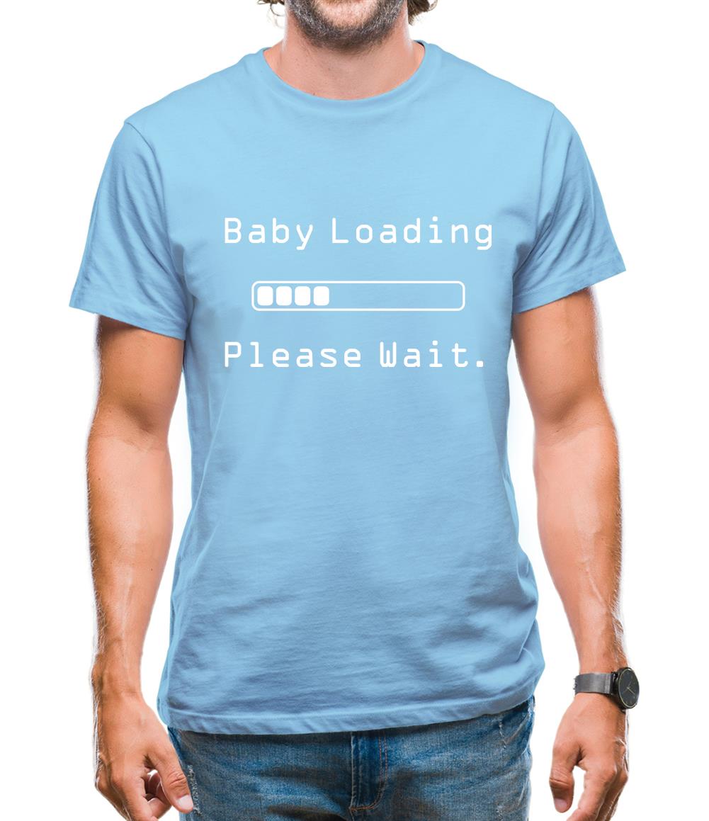 Baby Loading Please Wait Mens T-Shirt