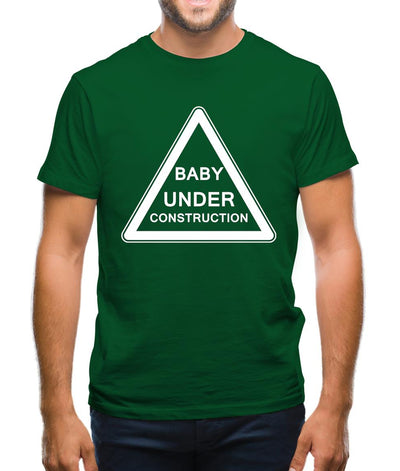 Baby Under Construction Mens T-Shirt