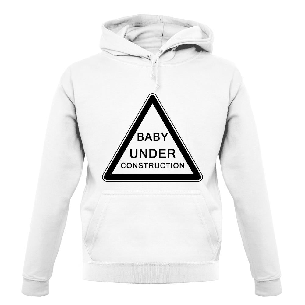 Baby Under Construction unisex hoodie