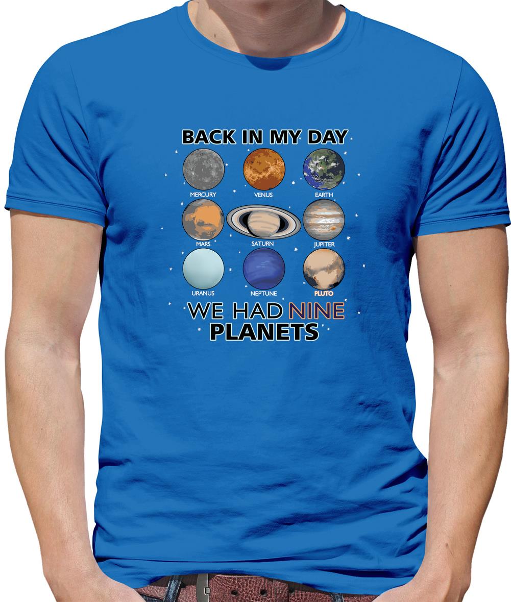 We Had Nine Planets Mens T-Shirt