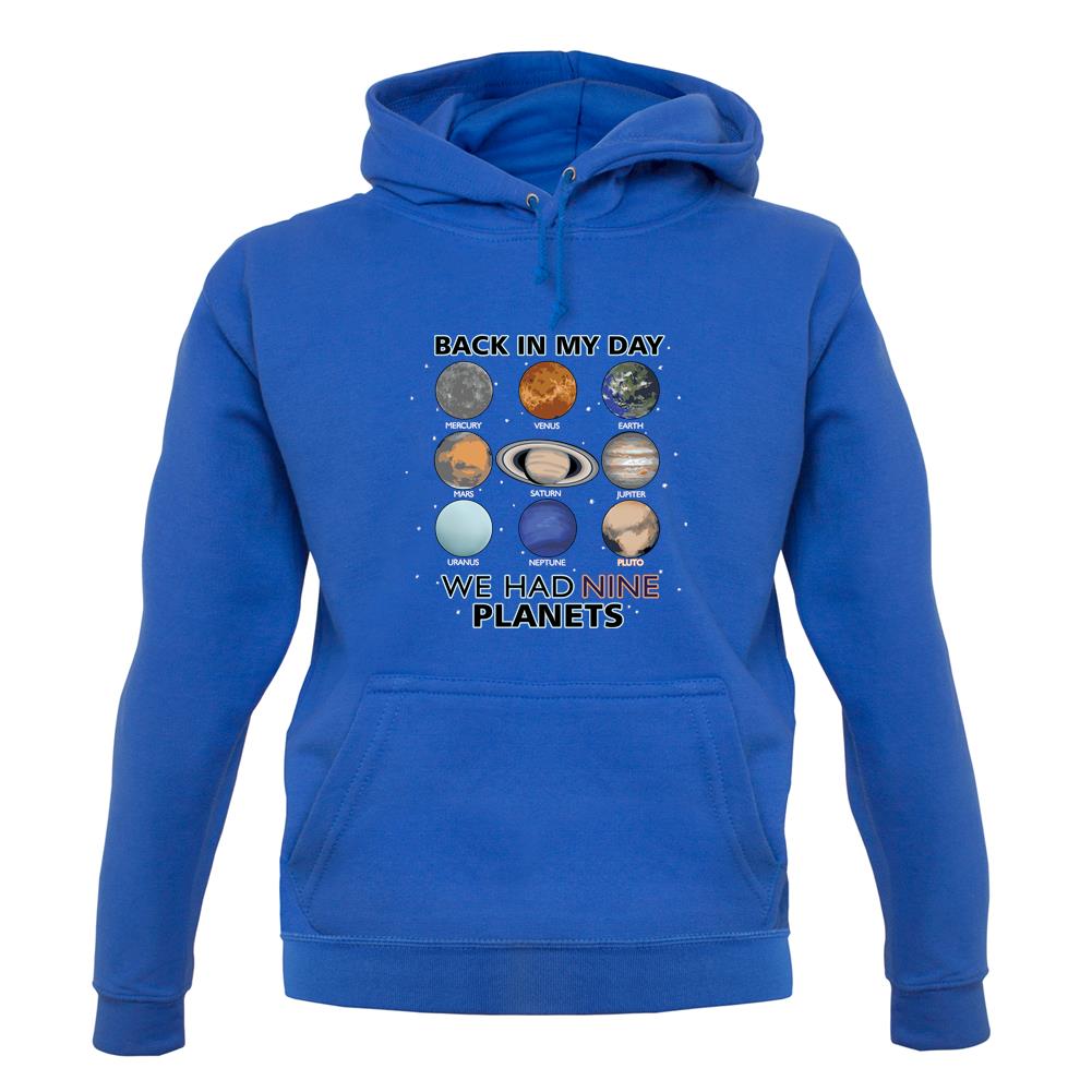 We Had Nine Planets Unisex Hoodie