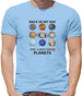 We Had Nine Planets Mens T-Shirt